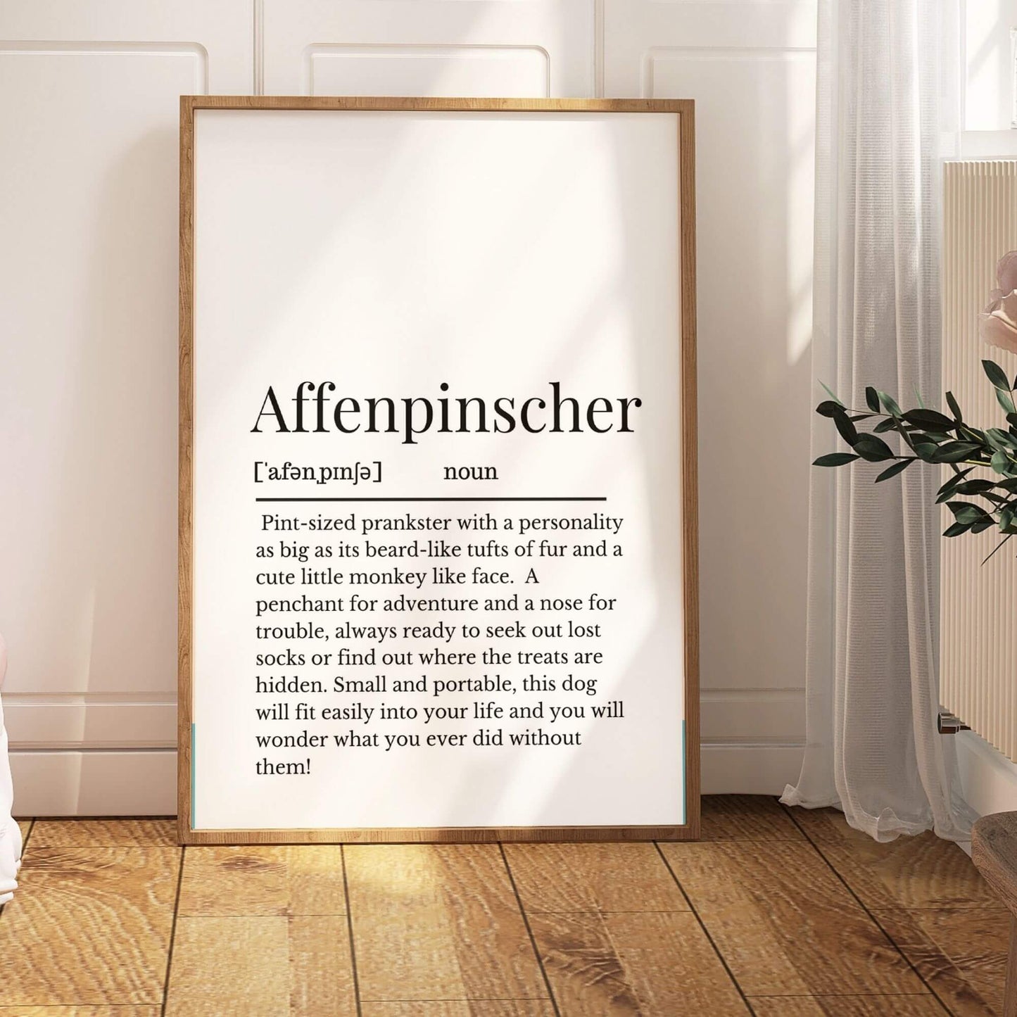 Affenpinscher Definition Print