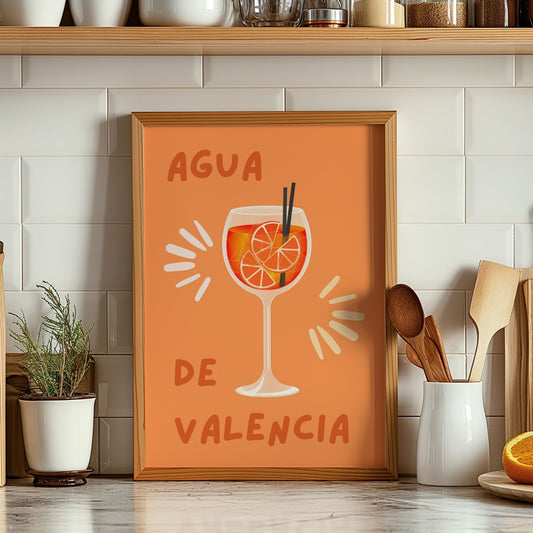 Agua De Valencia Wall Print