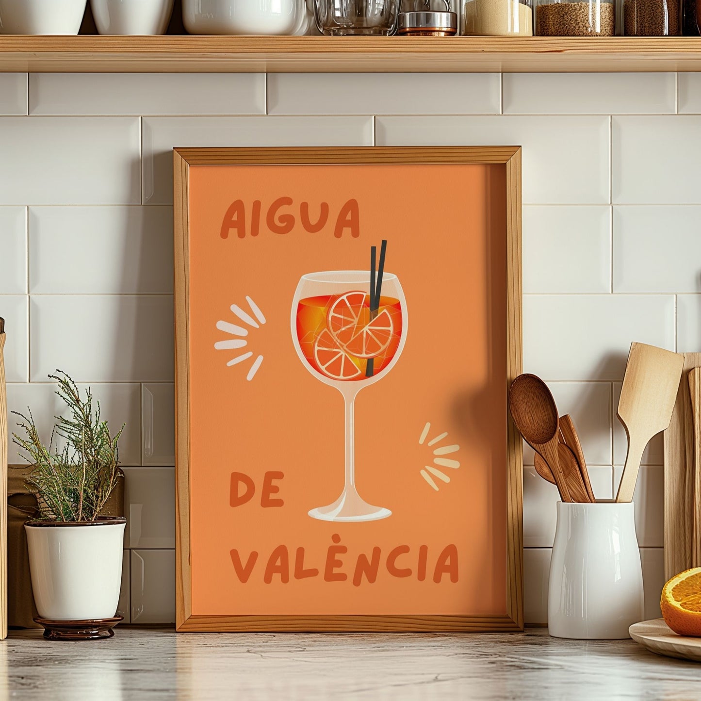 Agua De Valencia Wall Print