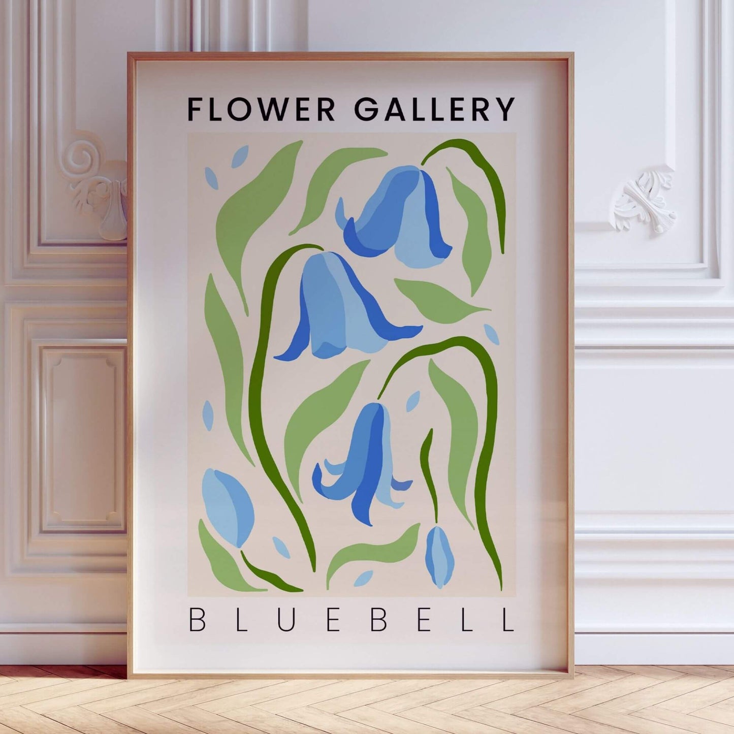 Bluebell Wall Print