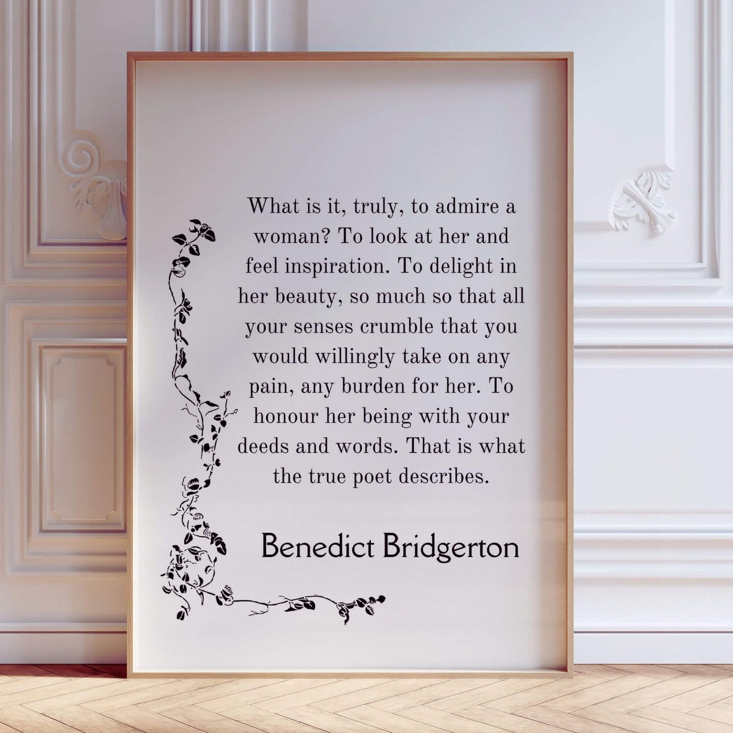 Bridgerton Benedict Bridgerton Quote Print