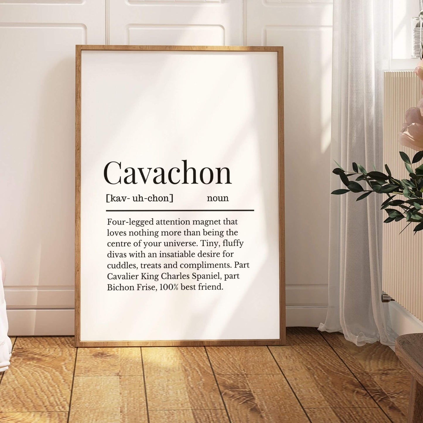 Cavachon Definition Print