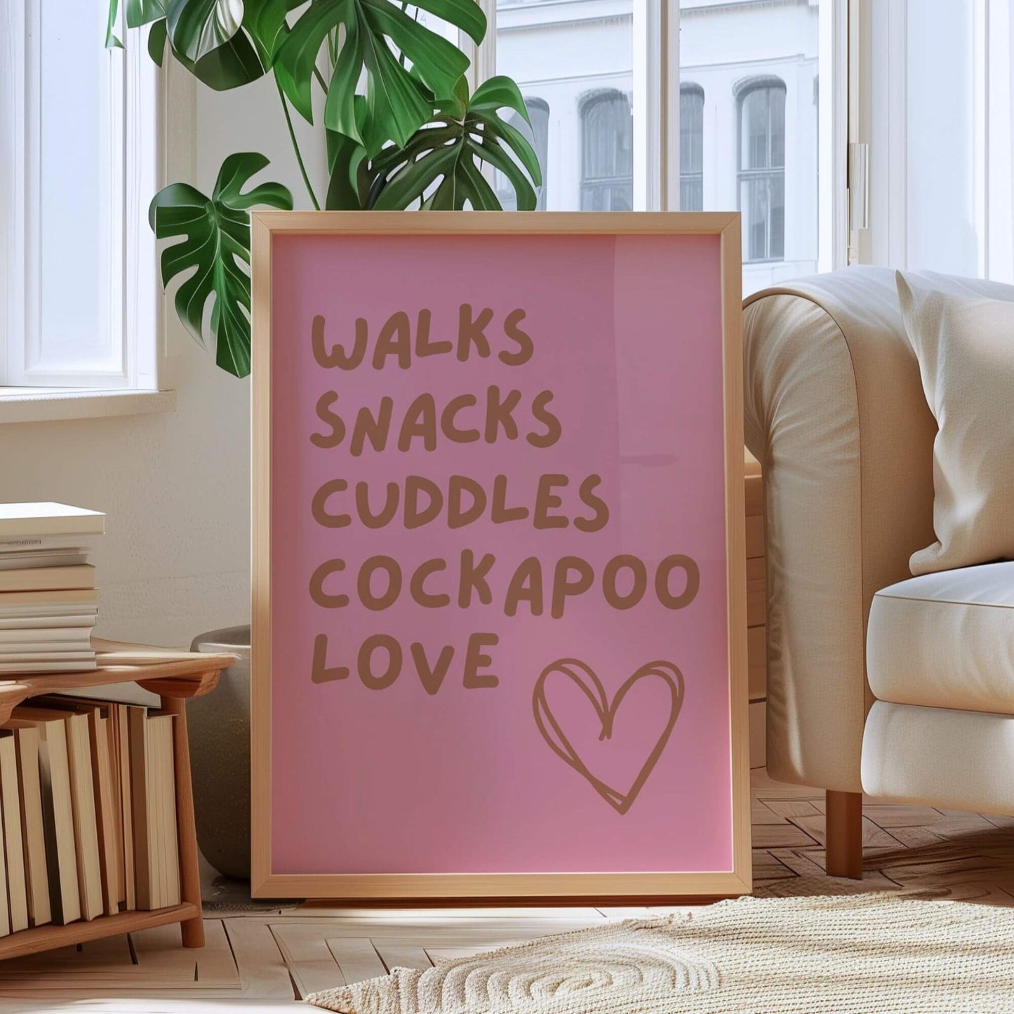 Cockapoo Love Print