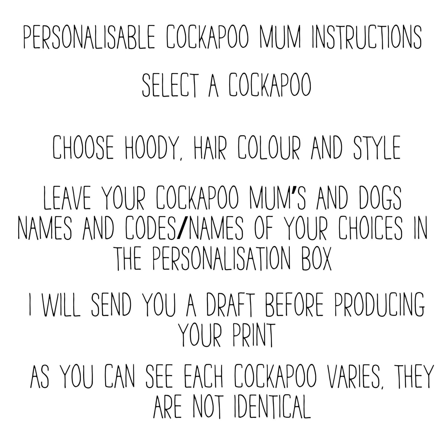 Cockapoo Mum Definition Print