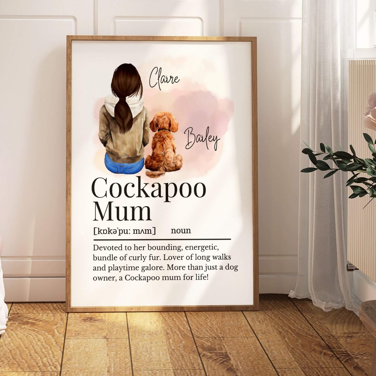 Cockapoo Mum Definition Print