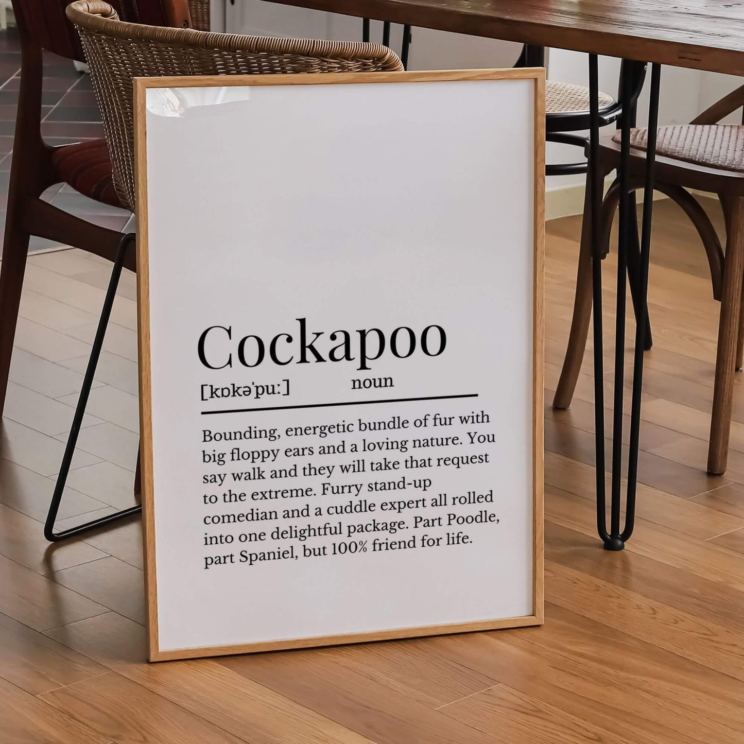 Cockapoo Definition Print