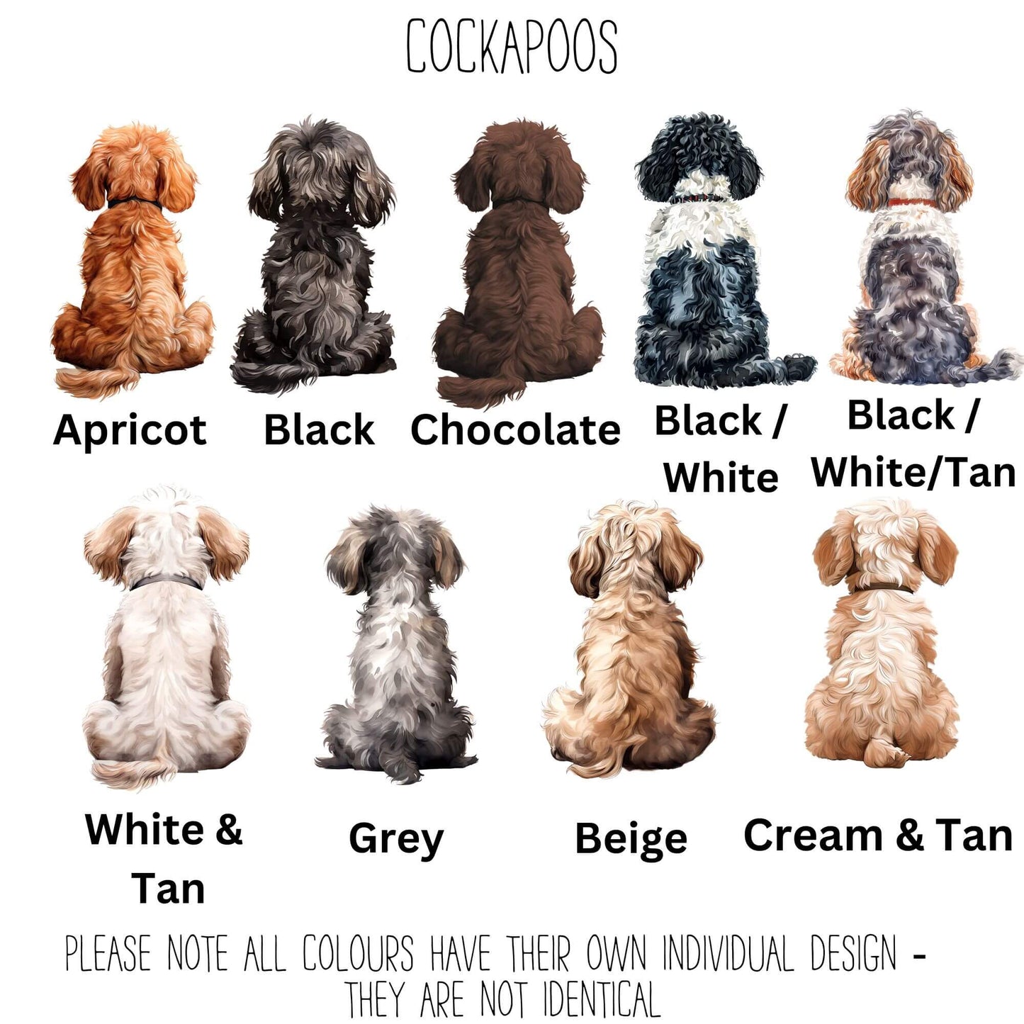 Personalisable Cockapoo Welcome Print