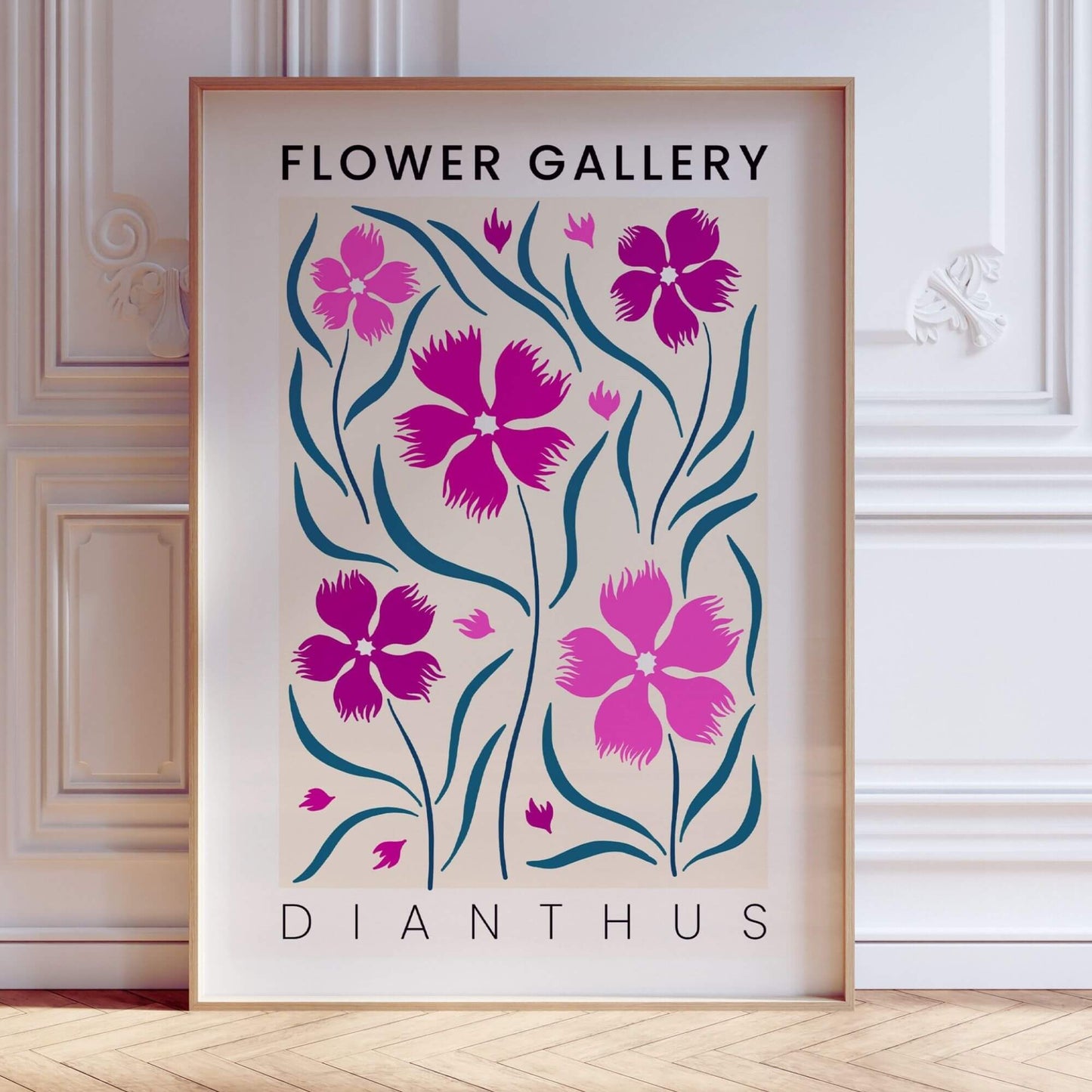 Dianthus Flower Gallery Print