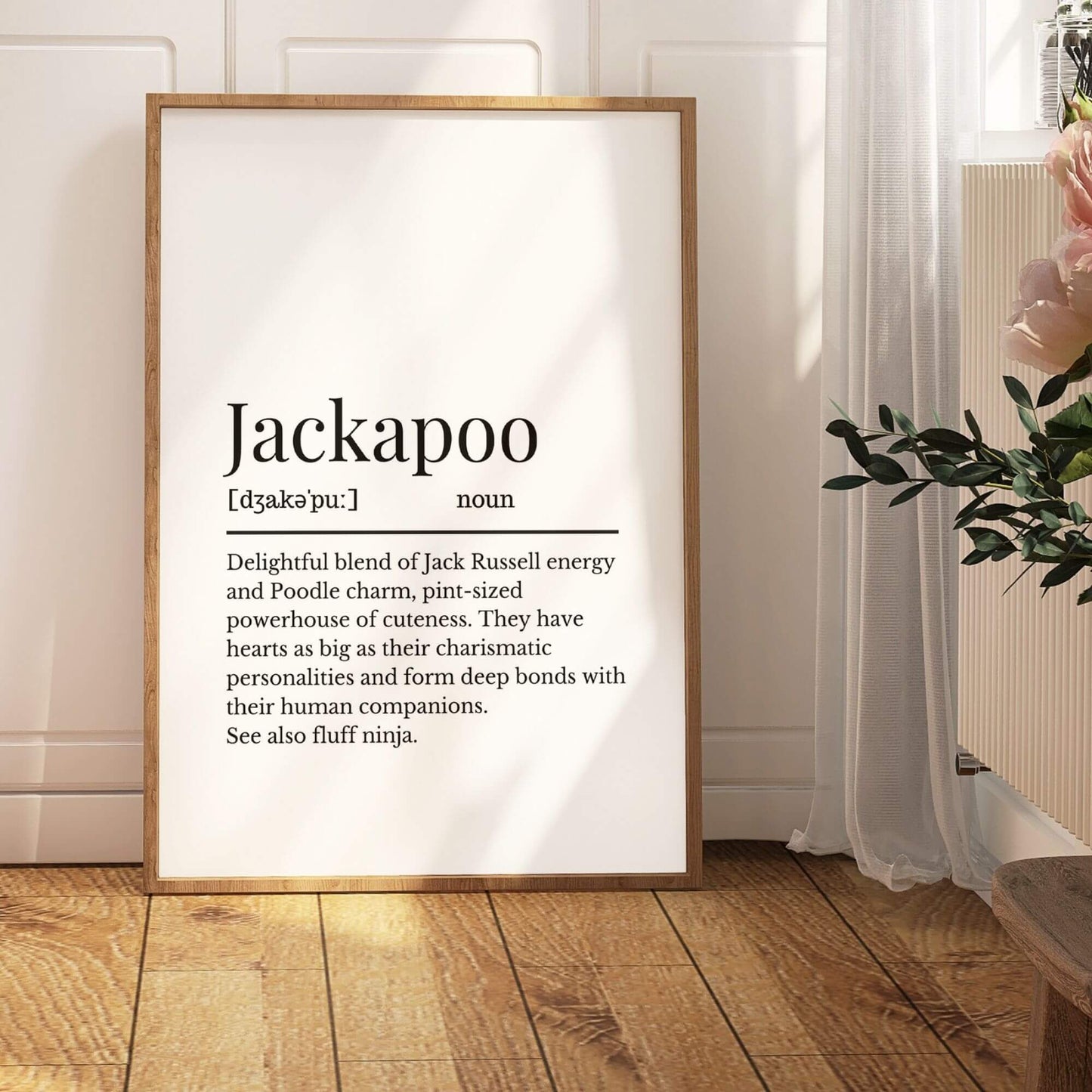 Jackapoo Definition Print