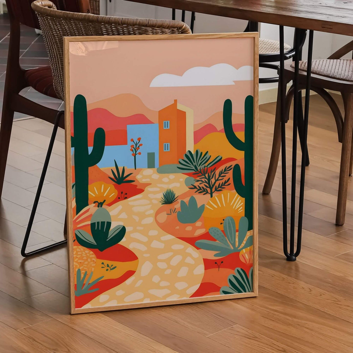 Mexican Cactus Print