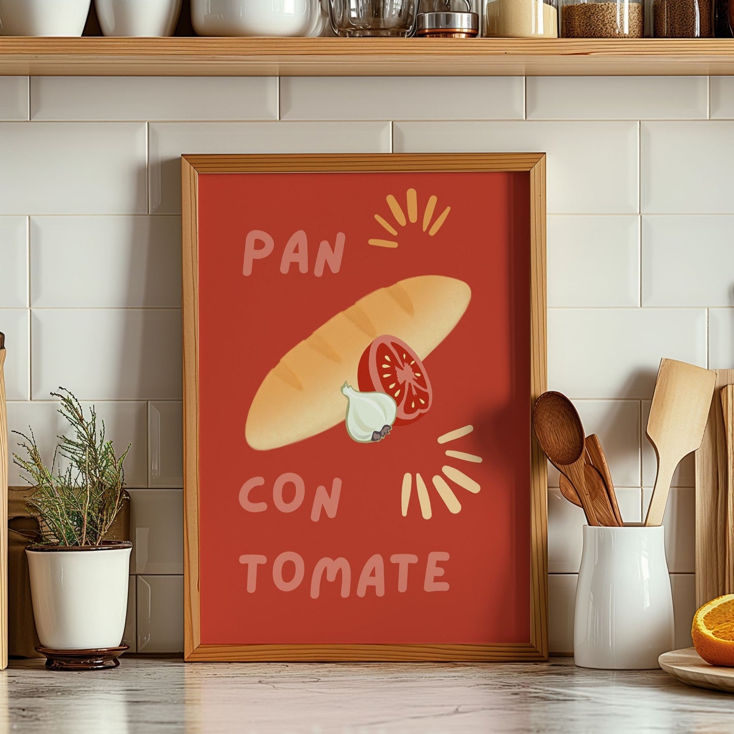 Pan Con Tomate Wall Print