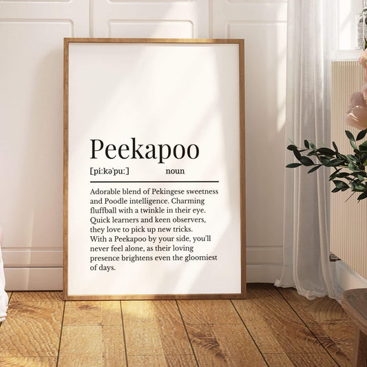 Peekapoo Definition Print