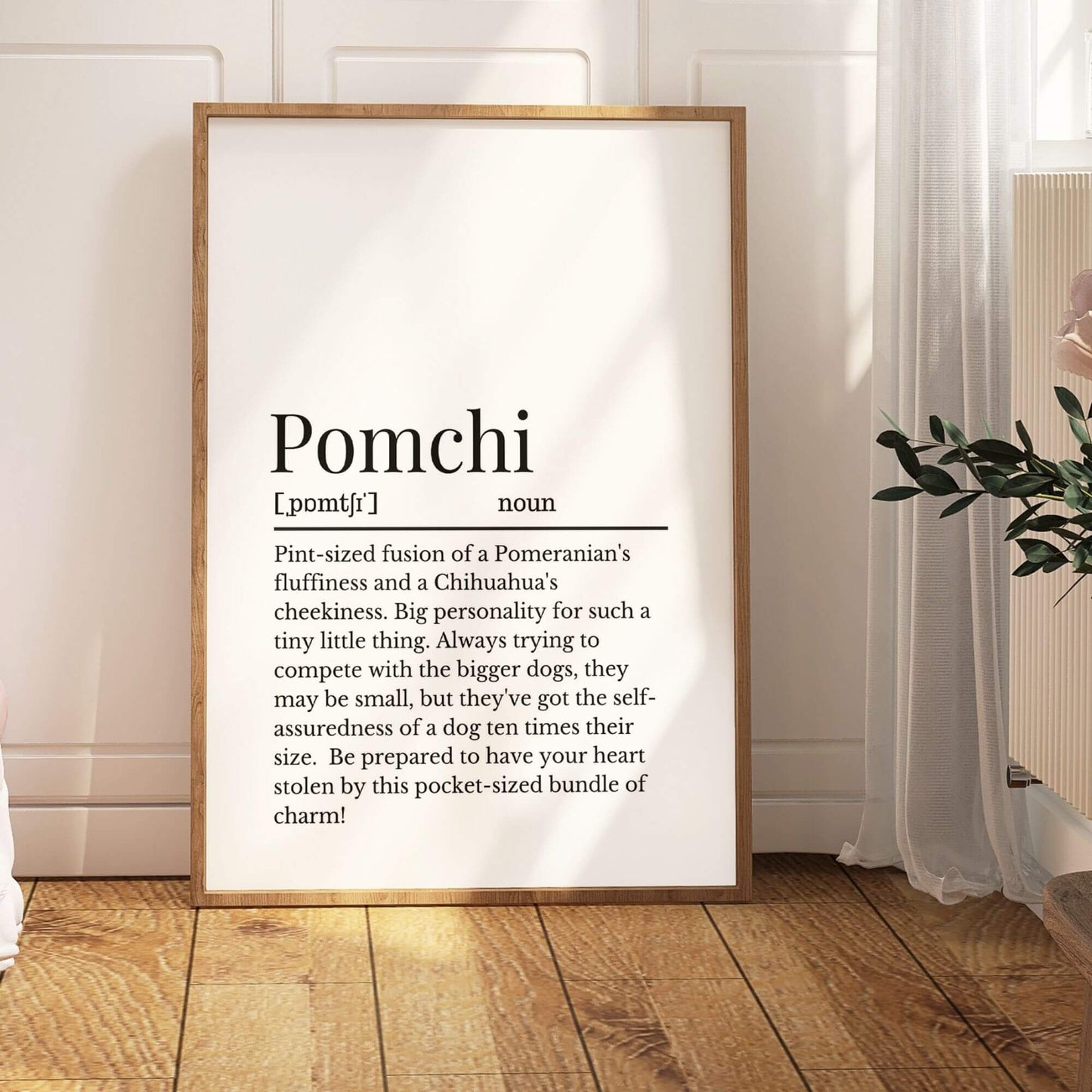 Pomchi Definition Print