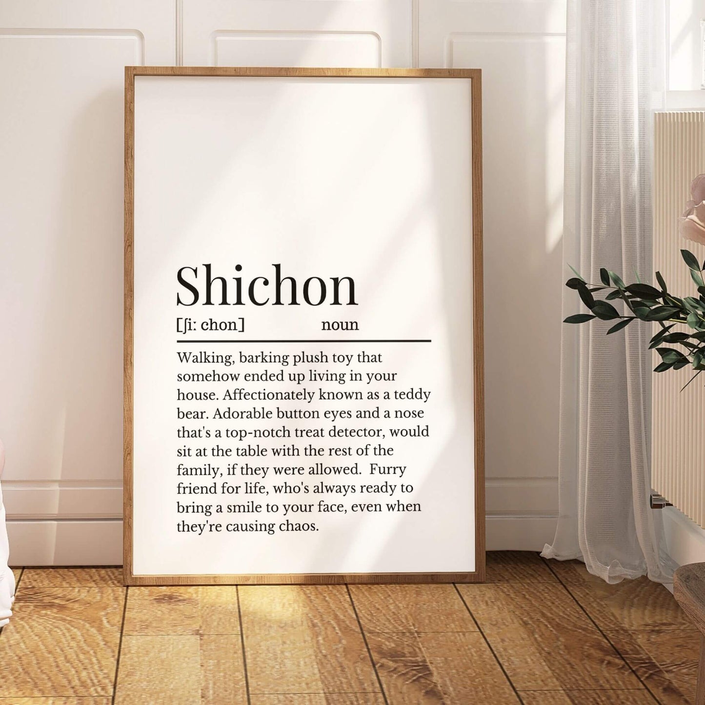 Shichon Definition Print