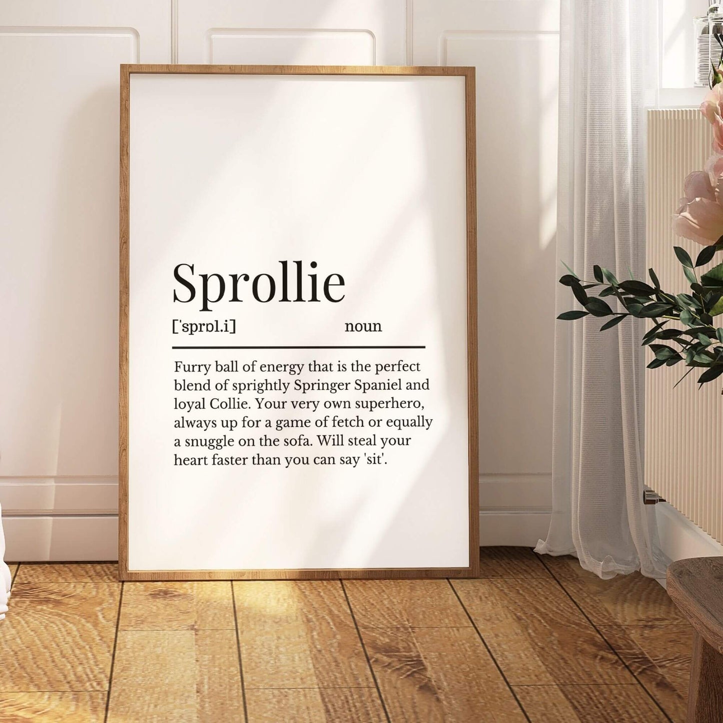 Sprollie Definition Print