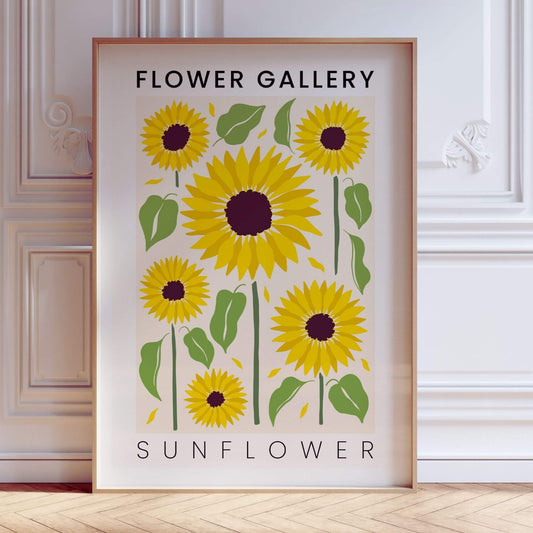 Sunflower Wall Print